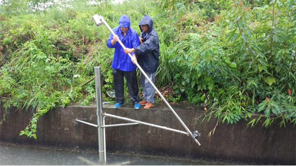 多普勒明渠流量计，无需堰槽挡板就能测量渠道流量