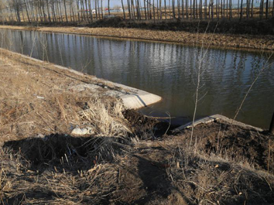 黑龙江绥化农业灌溉区选择多普勒渠道流量计测量灌溉水流量