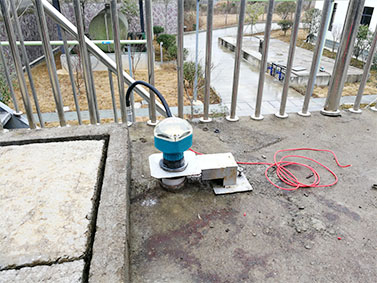 常山市生活污水处理厂液位测量