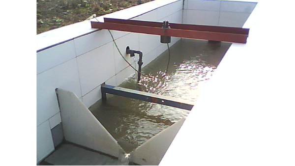 测量农田灌溉渠道内流量可以使用智能型明渠流量计！
