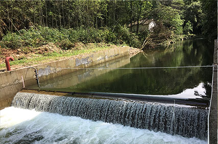 福建龙岩水库生态流量监测